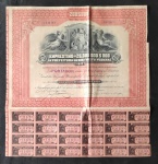 COLECIONISMO - APÓLICE empréstimo da Prefeitura do Distrito Federal de 1966.
