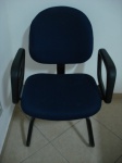 Excelente Cadeiras de consultório e escritório fixa com braços. Marca do Fabricante ProMóvel