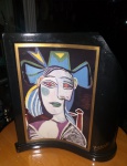 Arts Orbis - Goebel 1996 Picasso. Vaso em porcelana.Mede 27x22.