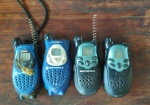 Lote com dois par de intercomunicadores da Motorola, não foram testados e aquisição é no estado.