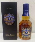 Garrafa de  WHISKY - CHIVAS REGAL 18   - COLIN SCOTT - GOLD SIGNATURE  - 200 ml - Lacrado