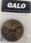 Medalha do Clube Atlético Mineiro - Brasileirão 2017 - Atlético e Sport Recife  - Bronze - lacrada - Mede: 50 mm