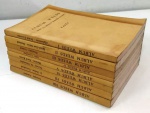 RARA COLEÇÃO ALBUM WEEDS - HOW TO DETECT FORGED STAMPS - 8 VOLUMES - No estado