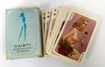 Antigo baralho erótico - DAINTY - 54 cartas - Completo . Caixa no estado. 