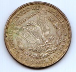 Moeda de 1 dolar - 1921 - Prata - MBC