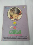 Livrinho para Colorir - CARLA E SEU ESQUEITE, da série Esportes da Coleção Minhas Bonecas.