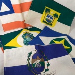 BANDEIRAS BRASILEIRAS - Lote com 11 (onze) Bandeiras dos estados - (01)