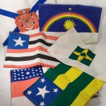 BANDEIRAS BRASILEIRAS - Lote com 11 (onze) Bandeiras dos estados - (02)