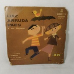 ANTIGO COMPACTO da ODEON, do Maestro LUIZ ARRUDA PAES e sua Orquestra - Disco de vinil.