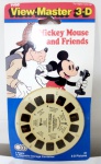 VIEW MASTER 3D ESTRELA MICKEY MOUSE AND FRIENDS.