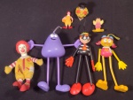 7 Brinquedos McDonald's;Varios Modelos e Materias;Conservados Bom Estado;OLhem as Fotos!
