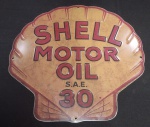 Placa Decorativa Shell Motor Oil