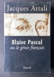 Blaise Pascal, ou, Le génie français  por Jacques Attali  (Autor) - Editora  :  Fayard, paris (30 novembro 2000) - Idioma  :  Francês - Bom estado, com marcas de lápis internamente e marcas de leitura.