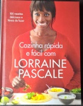 Livro - Cozinha Rápida e Fácil com Lorraine Pascale - Capa dura - livro em ótimo estado de conservação