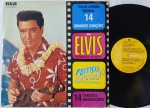 Elvis Presley  Feitiço Havaiano LP Brasil 1982 estado regular. LP ediçao Brasileira 80's. RCA. capa em bom estado com amassos. Disco em estado regular , com riscos medio e superficiais.