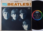 The Beatles  Meet The Beatles! LP 60's Stereo IMPORT USA Bom Estado. LP Original Americano 60's Capitol. Capa em bom estado, com desgastes nas bordas e marcas de caneta na contracapa. Disco em estado regular, com riscos medios e superficiais , que podem dar estalos baixos.