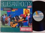 MUDDY WATERS "Blues Anthology 2" LP + Encarte 1987 BR - Título Original "Muddy Waters  at Newport". Capa em muito bom estado, algum desgaste nas borda, escrita na capa, contra capa e no encarte. Disco em excelente estado. Selo com escrita à caneta.