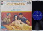 Alex North  Cleopatra LP Brasil 1964 Mono Rara Trilha Sonora Original Excelente estado. LP Gravadora Odeon primeira prensagem 60's Mono. Capa e disco em excelente estado.