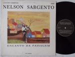 Nelson Sargento  Encanto Da Paisagem LP 1986 Samba Excelente Estado. LP Kuarup Discos 80's. Capa e disco em excelente estado. Autógrafo de Nelson Sargento na contracapa.