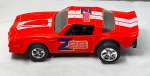 Colecionismo - Miniatura de carro Chevy Camaro z 28, vermelho,  em metal com detalhes em plástico,  pneus em plástico,  portas não abrem, medindo 12,5cm.