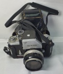Rara Nikon F Photomatic, Serial 7200750. Lente 50mm, precisa limpeza das lentes, provavelmente  funcionando, vendida no estado.