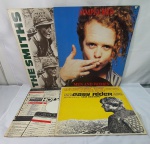 Antiguidade - Três antigos LPs de famos cantores, SIMPLY RED " MEN AND WOMEN" 1987, THE SMITHS " MEAT IS MURDER 1984  e " EASY RIDER" Trilha sonora original do filme " SEM DESTINO" 1969.