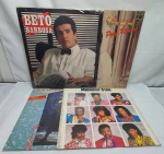 Colecionismo - Quatro antigos LPs de músicas sendo dois nacionais BETO BARBOSA 1988, PERY RIBEIRO " BRASILEIRÍSSIMAS" 1981 e dois internacionais  MIDNIGHT STAR HEADLINES 1986 e GEMINI 1985.