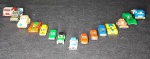 15 Carrinhos - Medidas Do Maior : 8cm x 3cm - Em Bom Estado De Conservação.