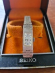 Relógio da marca seiko - não testado - diâmetro: 12 mm.