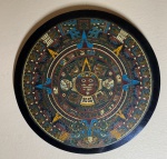 Peça decorativa mexicana diâmetro de 22 cm