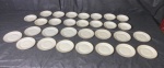 Lote contendo 15 pratos para pão e 15 mini tigelas-Rosenthal - Diâmetro do prato de pão: 16 cm-diâmetro da mini tigela 13 cm