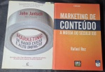 2 Livros De Marketing Sendo : Marketing De Conteúdo A Moeda Do Século Xxi, Rafael Rez (Autor) - Marketing De Baixo Custo E Alto Impacto, John Jantsch