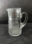 Jarra para suco de vidro lapidado - Altura 21 cm