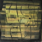 Quadro - Walter Zollinger - óleo sobre tela - Ass. no cid - Medida interna 120 x 120 cm - Obs: os quadros não estão emoldurados.