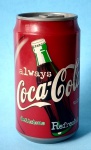 Antigo e Original apontador elétrico  Coca-Cola - Funciona à pilha - 1997 - Formato da lata de refrigerante - Obs: A tampinha das pilhas está um pouco frouxa. Conforme fotos - Medida: 12,5 cm de altura.