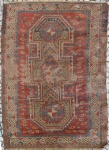 TAPETE ORIENTAL PERSA NO ESTADO. Medida: 143cm x 99cm.