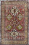 Grande tapete oriental no estado. Medida: 189cm x 124cm.