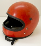 DIVERSOS - Capacete Decada de 70 - Marcas do tempo e de uso. Produto conforme fotos originais do lote.