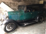 AUTOMÓVEIS - FORD (1929) - Fordinho 29 adquirido para restauro.  Automóvel sem documento, para fins de decoração e exposição. Produto conforme fotos e vídeo originais do lote.