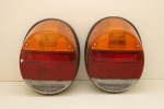 AUTO PEÇAS - Par de lentes lanterna FAFA, tricolors -  ORIGINAL - VW - ARTEB, a partir de 1979 e/ou Itamar, sendo 1 na caixa. Produto conforme fotos originais do lote.