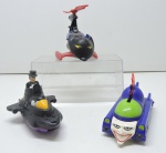 BRINQUEDO - Lote de 3 carros de coleção BATMA. No estado. Produto conforme fotos originais do lote.