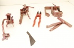 FERRAMENTAS - Kit de ferramentas antigas para mecânico de automovéis. Produto conforme fotos originais do lote.