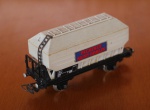 FERROMODELISMO - JOUEF - VOITURES VOYAGEURS ET WAGONS - Made in France - Vagão de tremonha de carroça - Escala 1/87. Produto conforme fotos originais do lote.