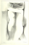 Enrico Bianco (1918-2013). NAMORADOS. Litografia sobre papel. Exemplar 74/100. 32 x 22 cm (imagem); 33,5 x 23,5 cm (passepartout). Não possui moldura. Assinado a lápis no cid. Em perfeito estado de conservação.