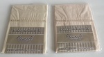 2 Fronhas para travesseiro de corpo. 50 x 150 cm. Medida: 27 x 20 cm (fechado). Sem uso
