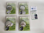 4 espelhos veicular para ponto cego. 8,5 cm de diâmetro