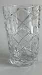 Vaso de cristal grosso. 15,5 x 11,5 x 6 cm de altura