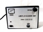 ELETRÔNICO, um (1) amplificador de sinal VHF, da marca THEVEAR, modelo 862-E, 110/220 volts, usado, não testado e sem garantia.