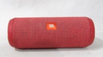 SOM - Mini caixa de som JBL, kit vermelho, medindo: comp 16,5 cm de comprimento x 6 cm de diâmetro. Não testada e sem garantias de funcionamento. Não acompanha cabo/ carregador.