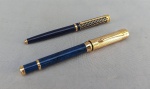 COLECIONISMO, duas (2) canetas tinteiro distintas, ambas com pena IRIDIUM  GERMANY, confeccionadas em materiais diversos, usadas e bem conservadas, vide fotos.
